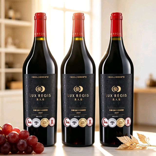 年度力荐，国补低价：類人首 旗舰R系列 珍藏马瑟兰干红葡萄酒 750ml*3