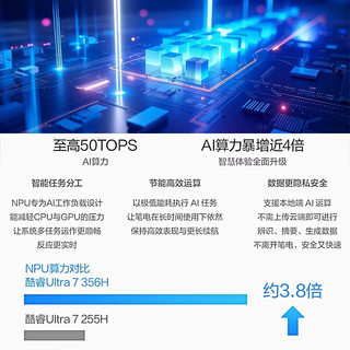 华硕 无畏Pro14 酷睿版 Ultra7 16GB+512GB OLED屏 笔记本电脑