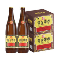 雪花 啤酒 经典老雪 640ml*24瓶