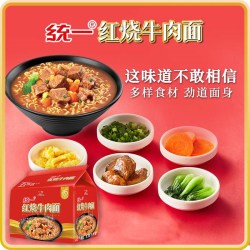 统一 老坛酸菜牛肉面 香辣味