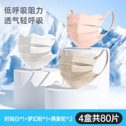 超亚医药 超亚低阻力日抛防晒口罩女防紫外线2026新款一次性薄款透气