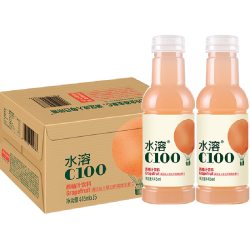 农夫山泉 水溶C100 复合果汁饮料 青皮桔味