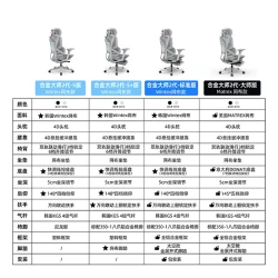 乐瓦 合金大师人体工学椅子老板舒适久坐办公椅家用电竞电脑座椅 曜石黑S版（重力滑翔+4维护腰）铝合金脚+脚踏