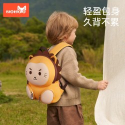 诺狐 儿童书包幼儿园大班男女童户外出游小背包轻便开学可爱双肩包