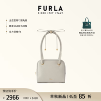 FURLA POPPY小号女士背提包时尚设计通勤便捷斜挎包休闲女包 石头灰色
