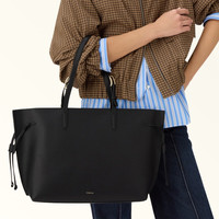 FURLA 【大容量托特包】AVA牛皮通勤手提单肩女包 大号