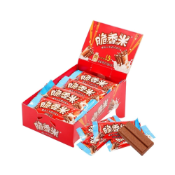 脆香米 德芙脆香米脆米心牛奶巧克力192g（12g*16条）喜糖果休闲零食物 16条*1盒