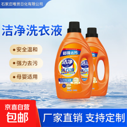 洁净 洗衣液800g家用深层洁净持久留香深层去污不伤手 2瓶活动款