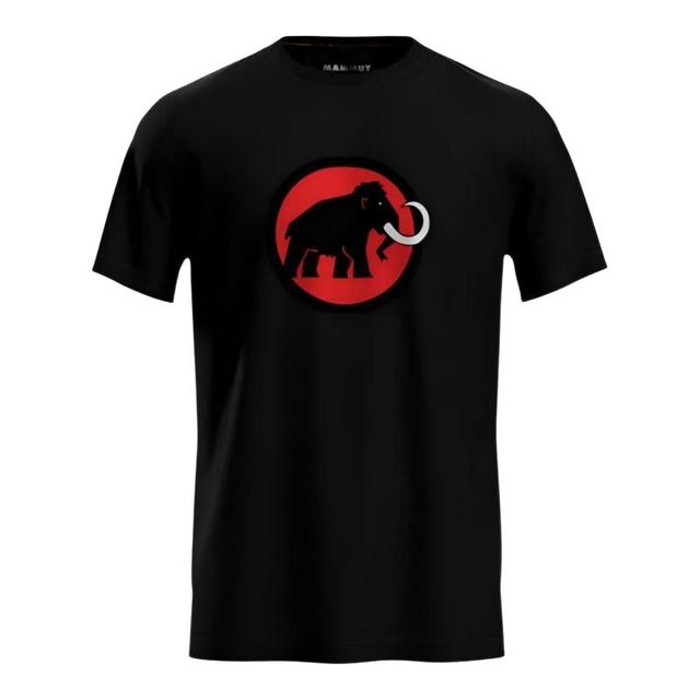 MAMMUT Core户外Logo印花速干舒适短袖T恤
