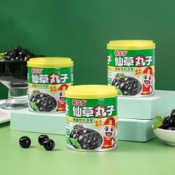 溢来春 喜多多仙草丸子罐头烧仙草蜜仙草冻整箱凉茶饮料水果罐头礼盒零食