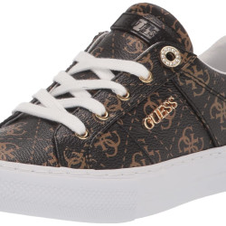 GUESS 【休闲运动】女式 Loven 运动鞋 棕色 Multi 908 6