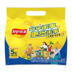 乐事 薯片组合装 3口味 70g*3袋（美国经典原味+意大利香浓红烩味+德克萨斯烧烤味）