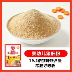 秋田满满 婴幼儿强化铁猪肝粉 40g