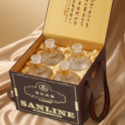 五粮液 仙林生态 华位品鉴 四喜福樽 52度 500ml*4瓶礼盒酒水送礼