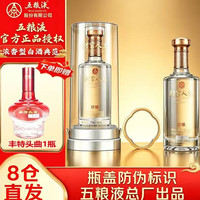 五粮浓香 五粮液五粮液财富人生浓香型白酒四川名酒52度500mL单瓶装珍酿白