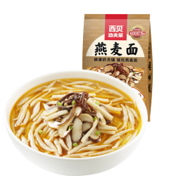 西贝莜面村 蘑菇汤莜面鱼鱼300g（羊肉汤/酸汤皆可选）