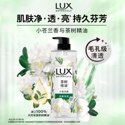 力士 植萃精油香氛小苍兰樱花香沐浴露男女士清洁留香550g*2