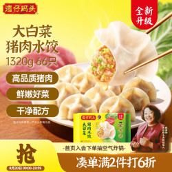 湾仔码头 大白菜猪肉水饺 1.32kg