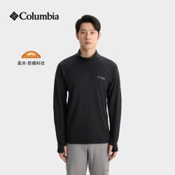 Columbia 2026秋冬新品户外男钛金系列吸湿速干UPF50防晒休闲长袖T恤
