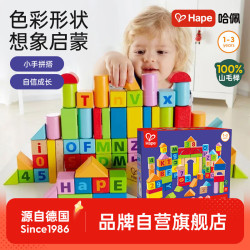 Hape E8022 80粒益智积木