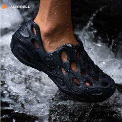 MERRELL 溯溪鞋洞洞鞋HYDRO NEXT MOC毒液3厚底舒适透气沙滩鞋 J006031-暗夜黑 男 40 高/宽脚拍大一码