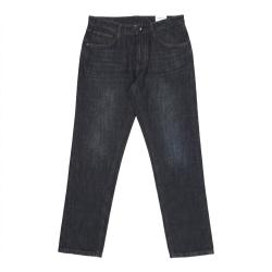 Massimo Dutti 男式时尚潮流纯色简约日常百搭休闲纯棉牛仔裤 31，深蓝色