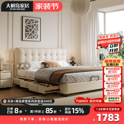 大树岛家居 储物 双人床 钢木排骨架  升级版单床 支架结构1800mm*2000mm