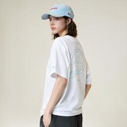 NEW ERA MLB休闲百搭简约印花美式运动短袖T恤 男女同款情侣款