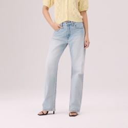 Levi's 商场同款Levi's李维斯26年春夏新款女士高腰宽松直筒牛仔裤005DC