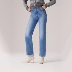 Levi's 李维斯女士美式复古Ribcage直筒牛仔裤72693