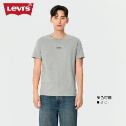 Levi's 李维斯夏季情侣同款短袖T恤舒适时尚印花复古