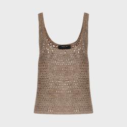 Massimo Dutti 女式时尚潮流度假风U型领休闲吊带背心