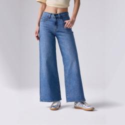 Levi's 李维斯26春夏新款女士728高腰阔腿牛仔裤0039B