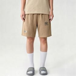 NEW ERA MLB毕业狂欢系列刺绣徽标舒适复古纯色百搭休闲短裤男女