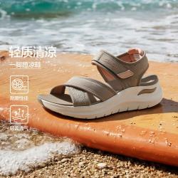 斯凯奇 26年秋季女鞋足弓支撑沙滩凉鞋运动凉鞋耐磨透气
