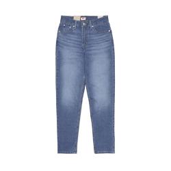 Levi's 女士蓝色休闲牛仔直筒裤
