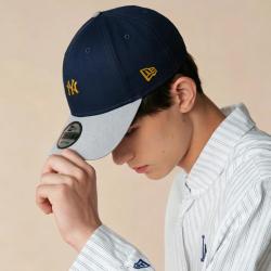 NEW ERA 26年新款MLB经典刺绣小标弯檐棒球帽940帽子情侣款
