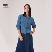 Levi's 李维斯26年春夏新款女士美式休闲轻复古工装风牛仔衬衫