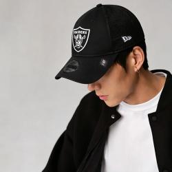 NEW ERA NFL联名经典透气刺绣网帽男女同款帽子潮