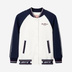 Levi's 线下同款|李维斯儿童女童宽松梭织夹克休闲时尚上衣百搭外套