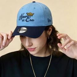 NEW ERA 26年新款经典撞色刺绣字母弯檐棒球帽940帽子情侣款