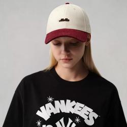 NEW ERA 金属小标拼接色时尚百搭弯檐棒球帽940帽子男女同款