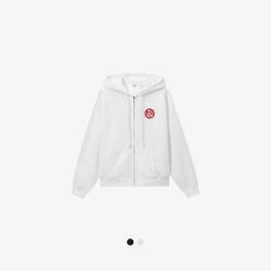 Levi's 李维斯女士时尚休闲抽绳宽松慵懒随性连帽刺绣卫衣美式外套