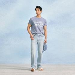 Levi's 李维斯冰酷系列26年春夏新款男士凉感美式复古印花短袖T恤