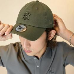 NEW ERA MLB百搭休闲刺绣NY小标软顶棒球帽CC940帽子