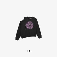 Levi's 李维斯秋季女士圆领印花露肩卫衣0016K