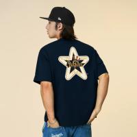 NEW ERA 春夏MLB NY男女情侣款潮牌时尚百搭圆领短袖t恤潮