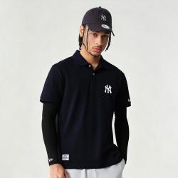 NEW ERA ERA/纽亦华 MLB 刺绣网眼 NY 短袖 Polo衫 男女