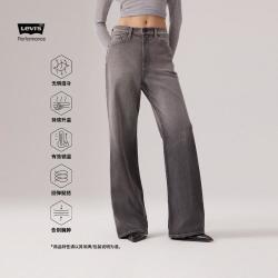 Levi's 李维斯冬暖系列秋冬女士阔腿牛仔裤A6081