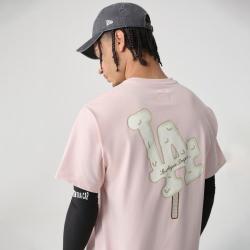 NEW ERA 毕业狂欢系列宽松徽标简约印花短袖T恤男女款